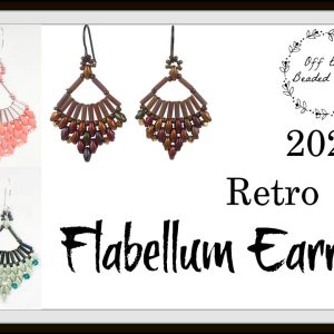 Flabellum Earrings (Jewelry Making) Retro-Redo