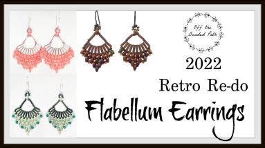 Flabellum Earrings (Jewelry Making) Retro-Redo