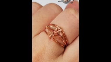 Play with wire | Ring | God's eye craft | handmade jewelry@Lan Anh Handmade 737 #Shorts