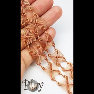 Play with wire | Square chain | bracelet | God's eye craft@Lan Anh Handmade 736 #Shorts
