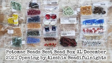 Potomac Beads Best Bead Box XL December 2021 Opening