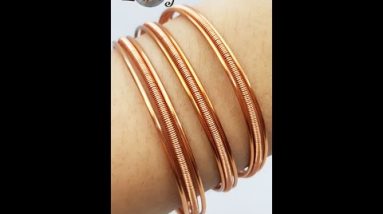 Play with wire | Unisex | bracelet  | Basic Wire Weaving @Lan Anh Handmade 728 #Shorts