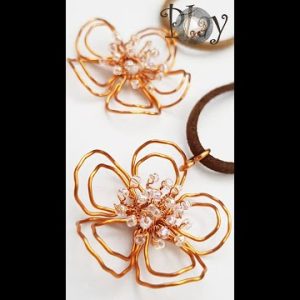 Apricot blossom | Flower | Pendant | wire jewelry @Lan Anh Handmade 768 #Shorts