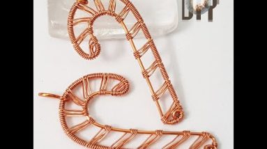Candy cane | christmas | Pendant | jewelry | decoration @Lan Anh Handmade 785 #Shorts