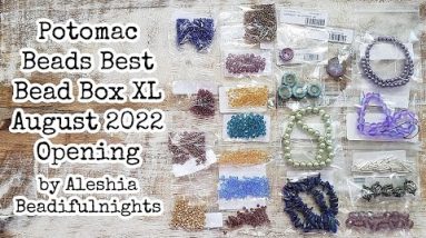 Potomac Beads Best Bead Box XL August 2022 Opening