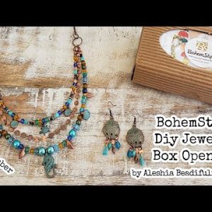 BohemStyle Diy Jewelry Box September 2022 Opening