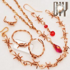 Barbed wire | Rings | bracelet | Pendant | earrings | Halloween 864 @Lan Anh Handmade  #Shorts