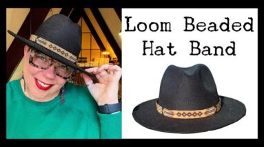 Loom Beaded Hat Band