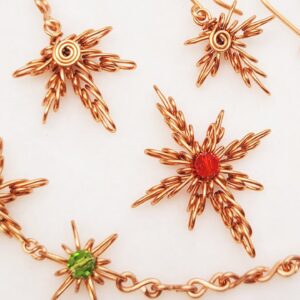 Snowflakes | star | leaf | Pendant | earrings | bracelet | Christmas | Noel @LanAnhHandmade 899