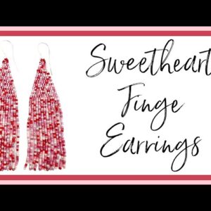 Sweetheart Fringe Earrings