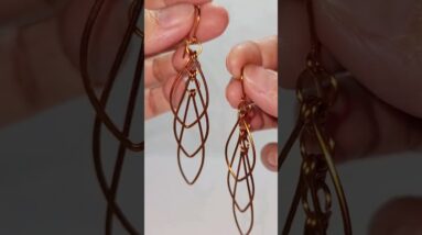#earrings #jewelry #copperwire #lananhhandmade @LanAnhHandmade
