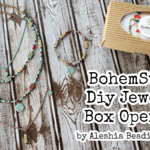 BohemStyle Diy Jewelry Box April 2023 Opening